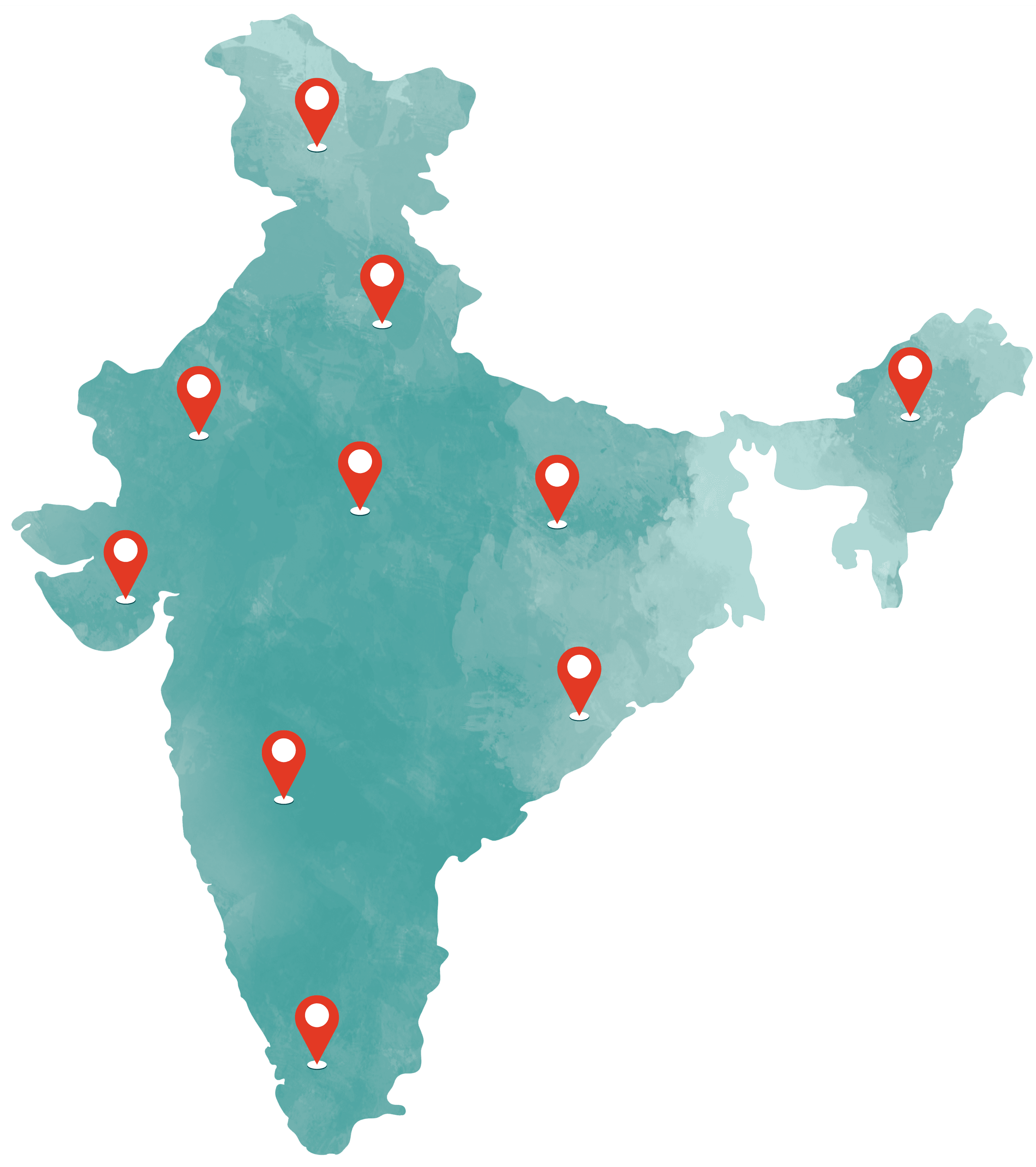 India Coverage Map