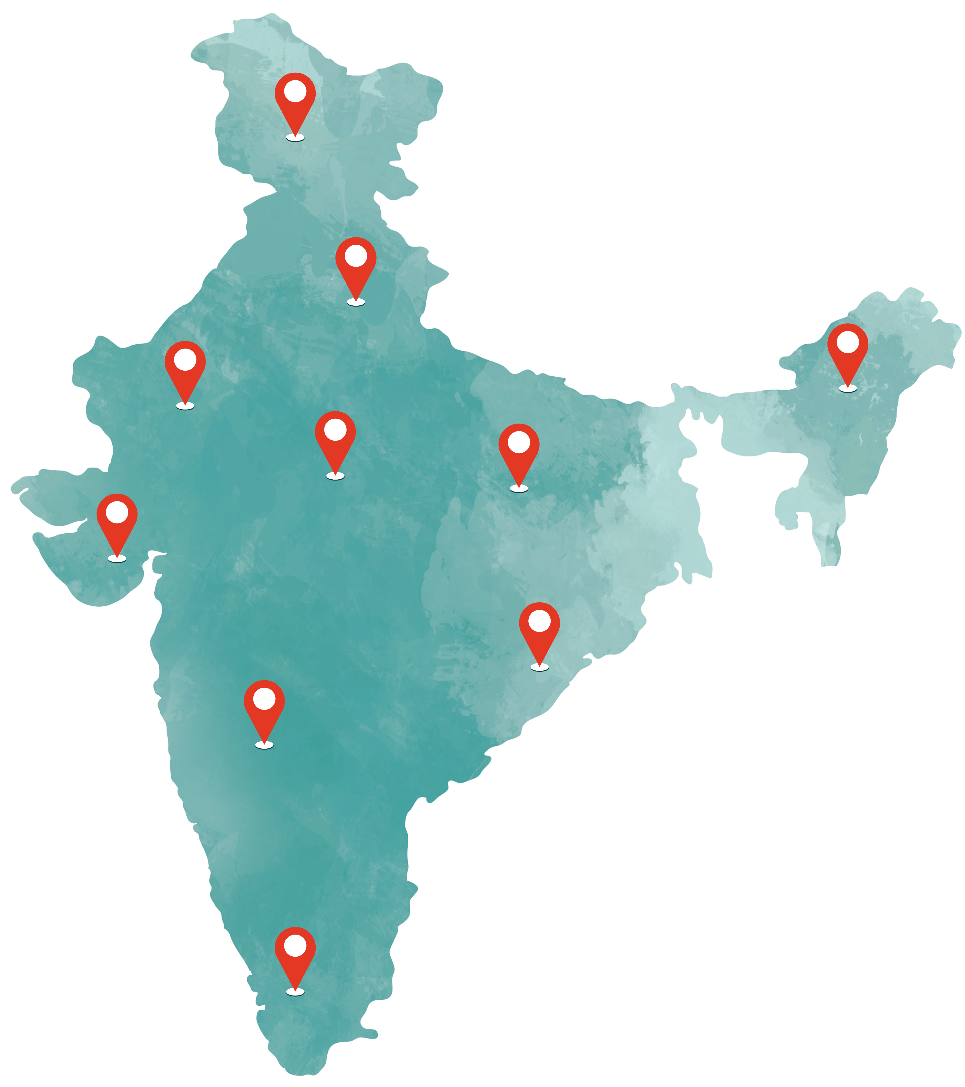 India Coverage Map